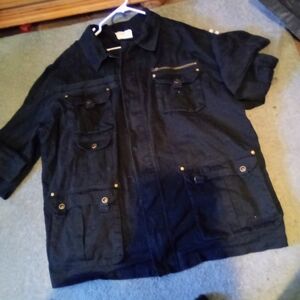 Men's Black Utility Jacket